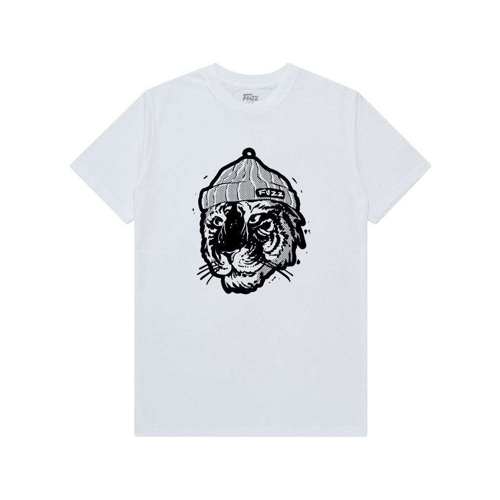 Fuzz T-Shirt Young Tiger White