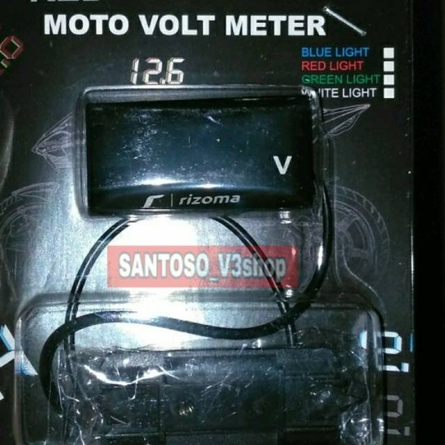 Voltmeter, voltmeter rizoma