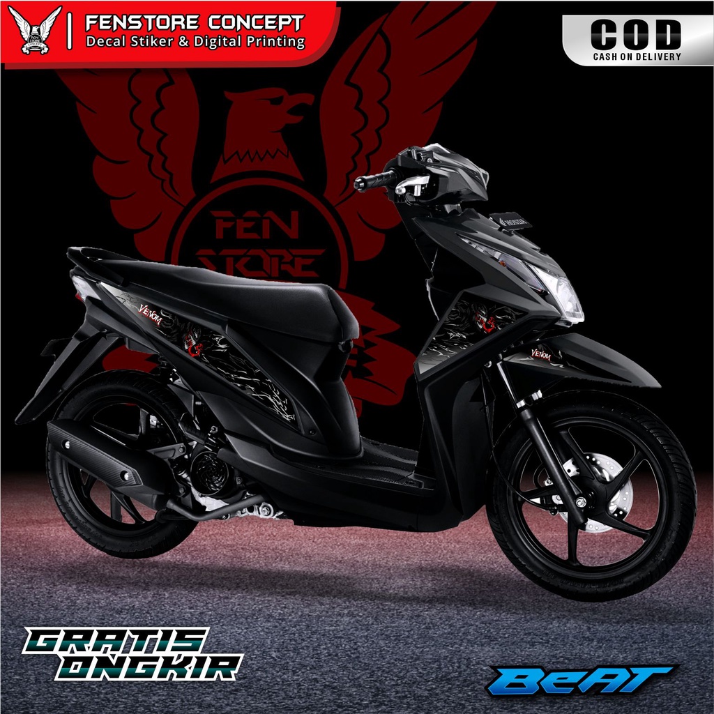 Jual Striping Beat Fi Aksesoris Motor Beat Stiker Beat Street Variasi Beat Venom Terbaru Terkeren Indonesia Shopee Indonesia