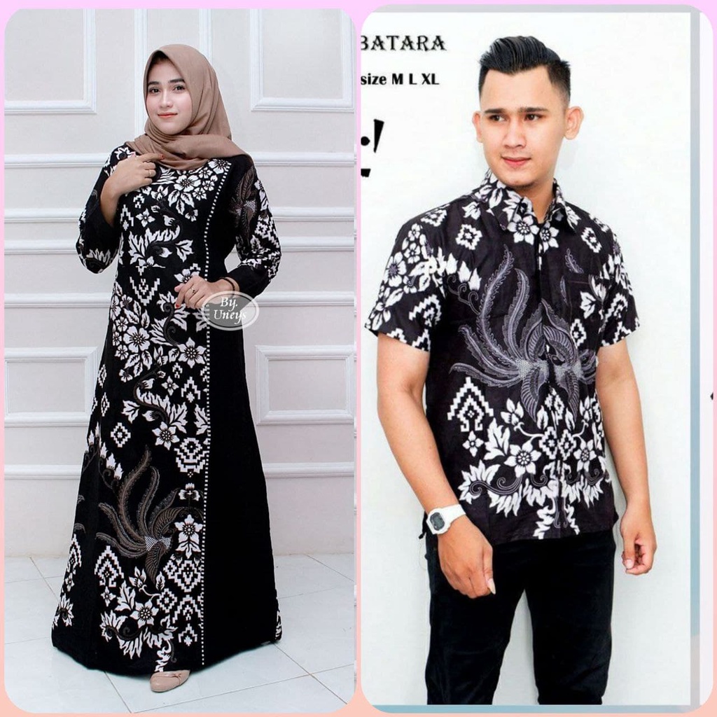 COD - COUPLE BATIK - GAMIS BATIK KATUN KOMBINASI BATIK - GAMIS BATIK SYAR'I - GAMIS BATIK JUMBO - BAJU GAMIS - BAJU GAMIS BATIK - GAMIS BATIK SABYAN - GAMIS BATIK MODERN-ORI SENO BATIK