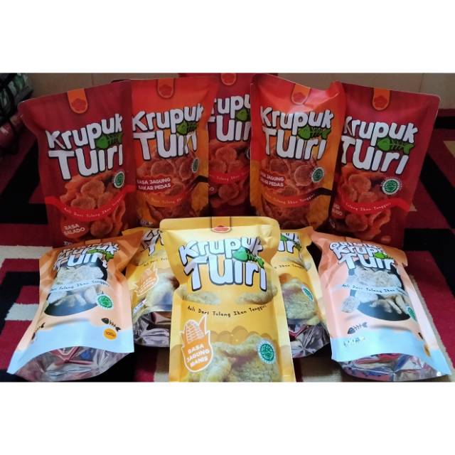 

Krupuk Tuiri (min 10pcs)