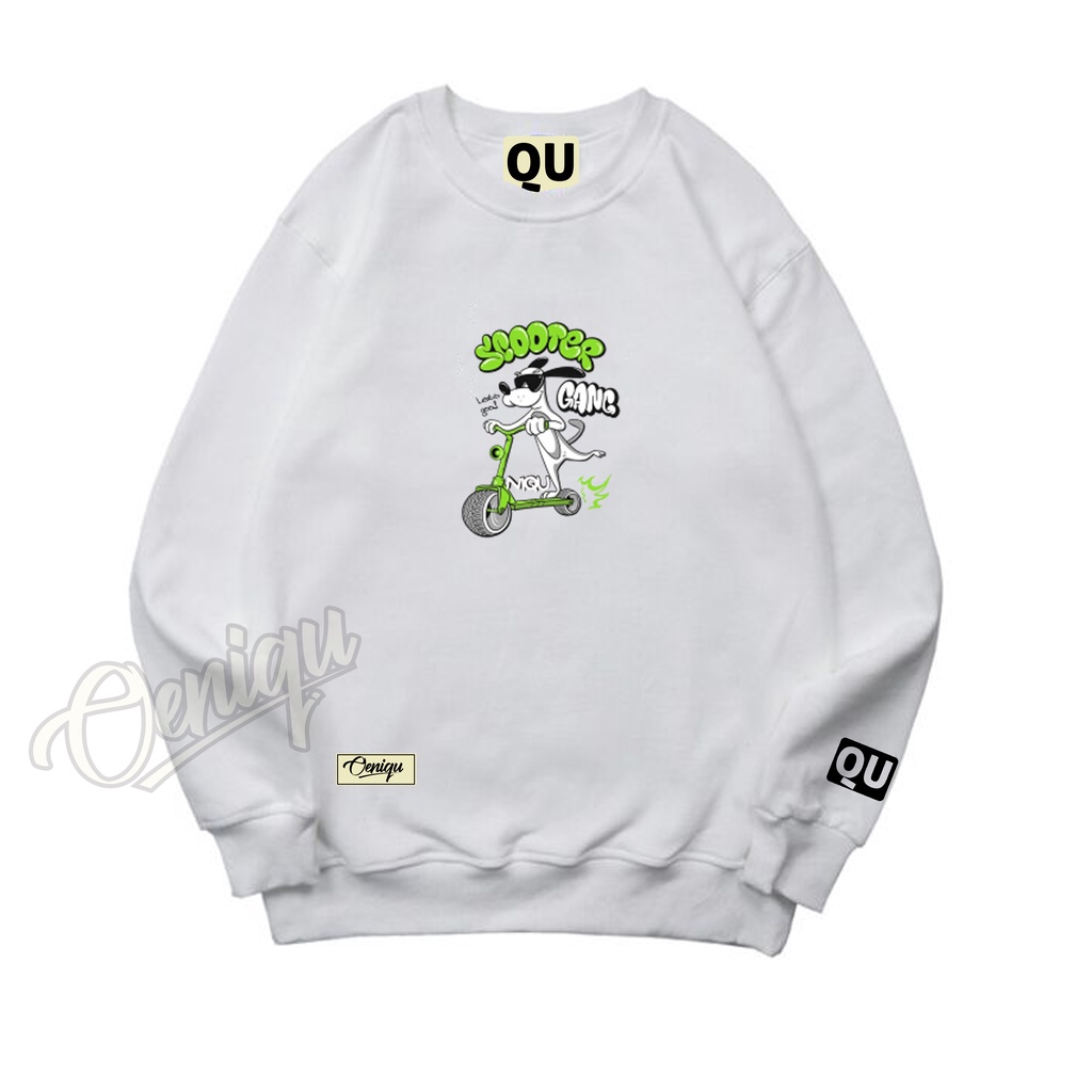 CREWNECK SWEATERSHIT OENIQU ORIGINAL SIZE L-XL-XXL-XXXL-XXXXL-XXXXXL SCOOTER