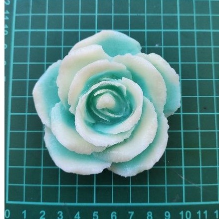 Cetakan Silikon Puding Coklat silikon Bunga mawar besar