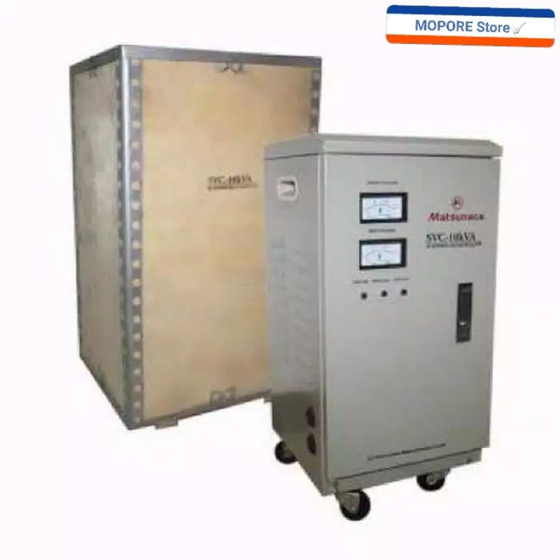 Stabilizer Matsunaga 10000Watt STAVOL Menstabilkan  Arus Listrik BEST Quality Model SVC-10KVA