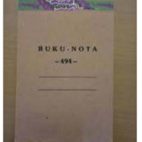 

BUKU NOTA 494 BESAR 2PLY UKURAN 160X215 CM