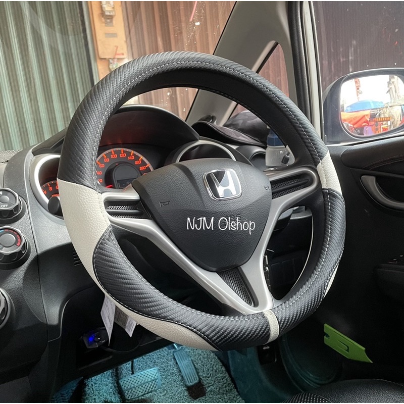 Sarung stir mobil honda jazz - brio - citi / Sarung stir mobil Mobilio - WRV - Civic Asli MBtech