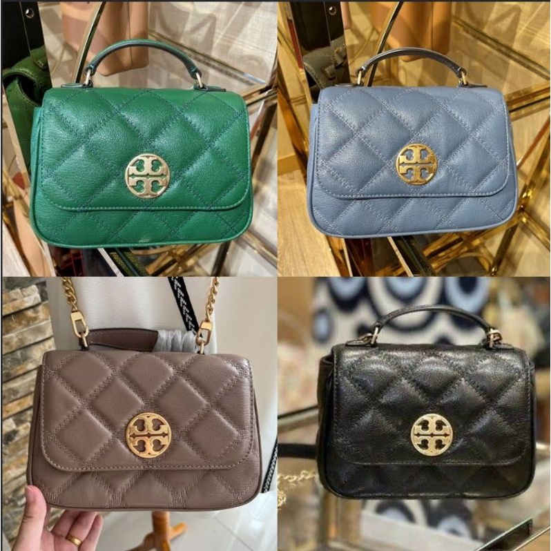 tory burch willa top handle bag 100% original authemtic tb