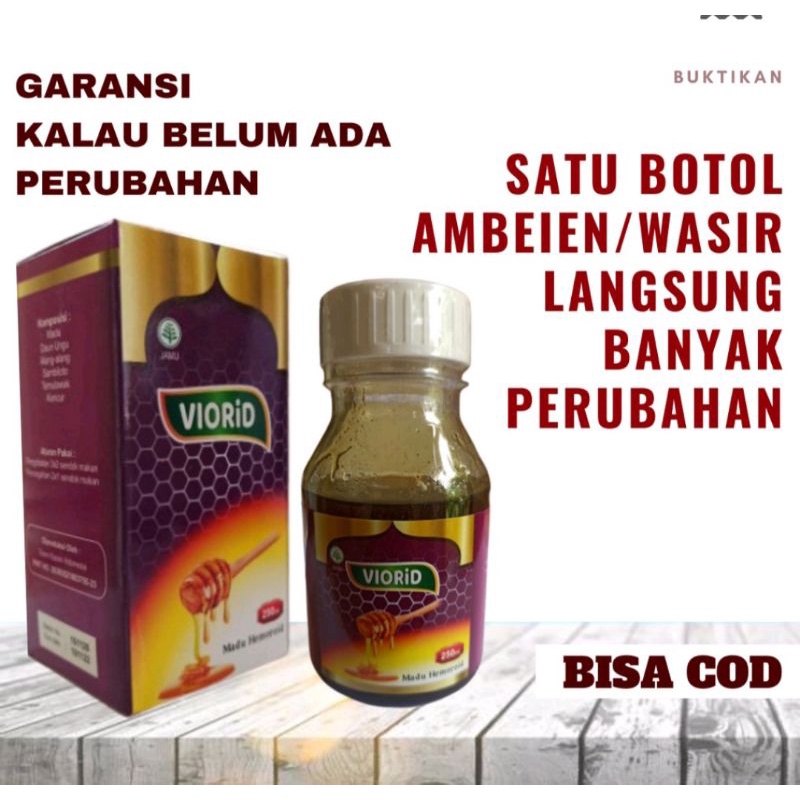 VIORID obat ambeyen paling ampuh herbal ambeien luar stadium 2 3 4 ambeien cepat