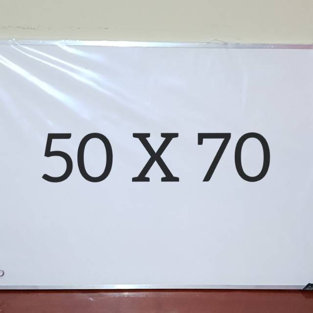 PAPAN TULIS  Papan Tulis White Board 50 x 70 dan 60 x 80 S1