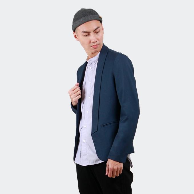 Hubbu Blazer Pria B02767H Biru