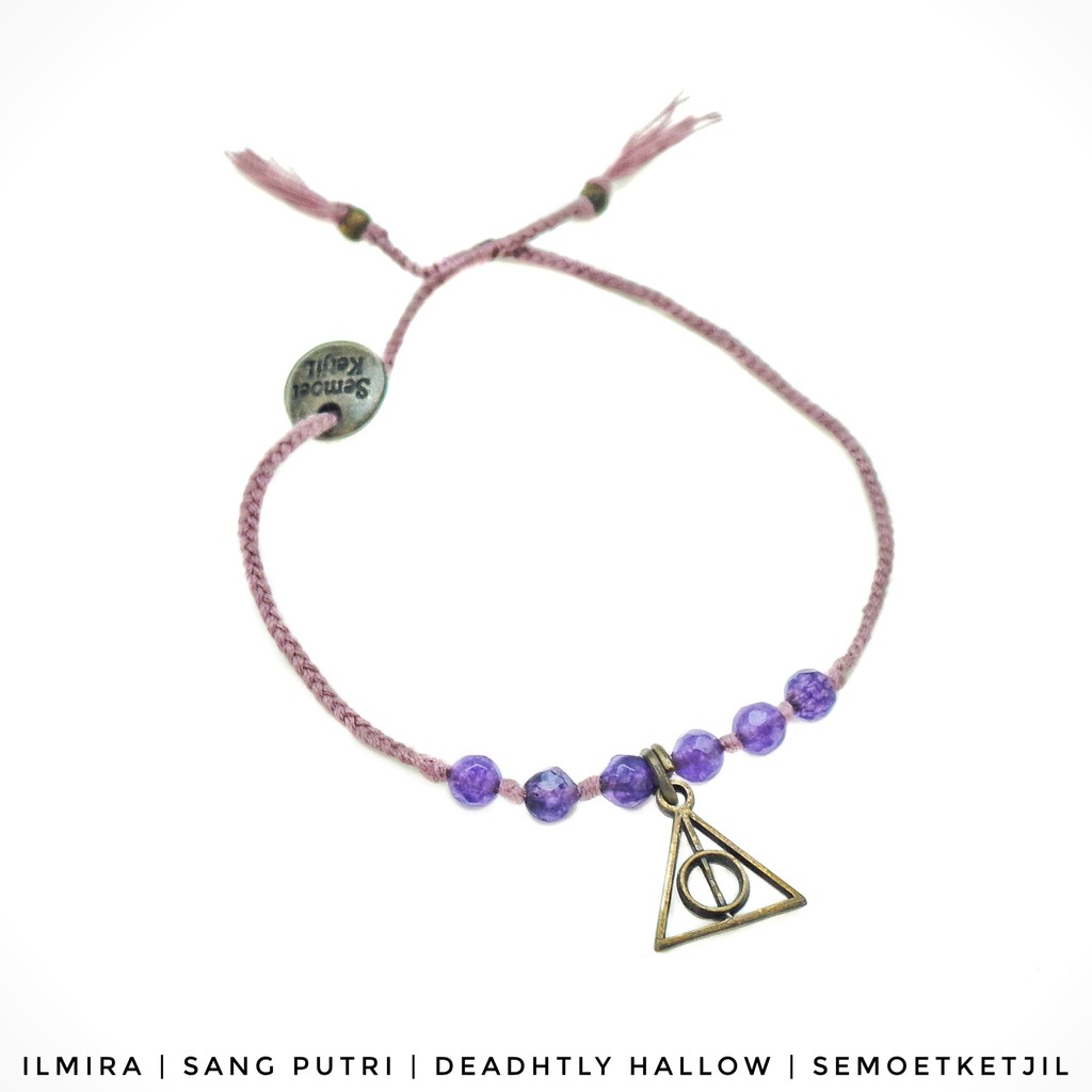 

Semoet Ketjil Gelang Boho Ilmira Agate Bohemian Limited Edition Deadhtly Hallows