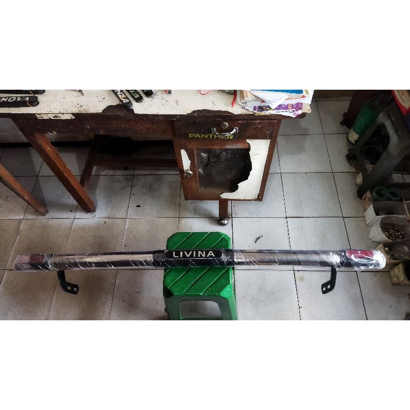 Pelindung / Bemper belakang stainless terios rush, mobilio, avanza xenia, ertiga, wagon R, panther n