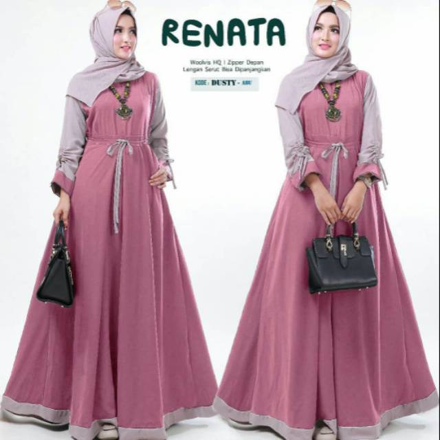 Gamis balotelli Renata Maxi Dress Terbaru