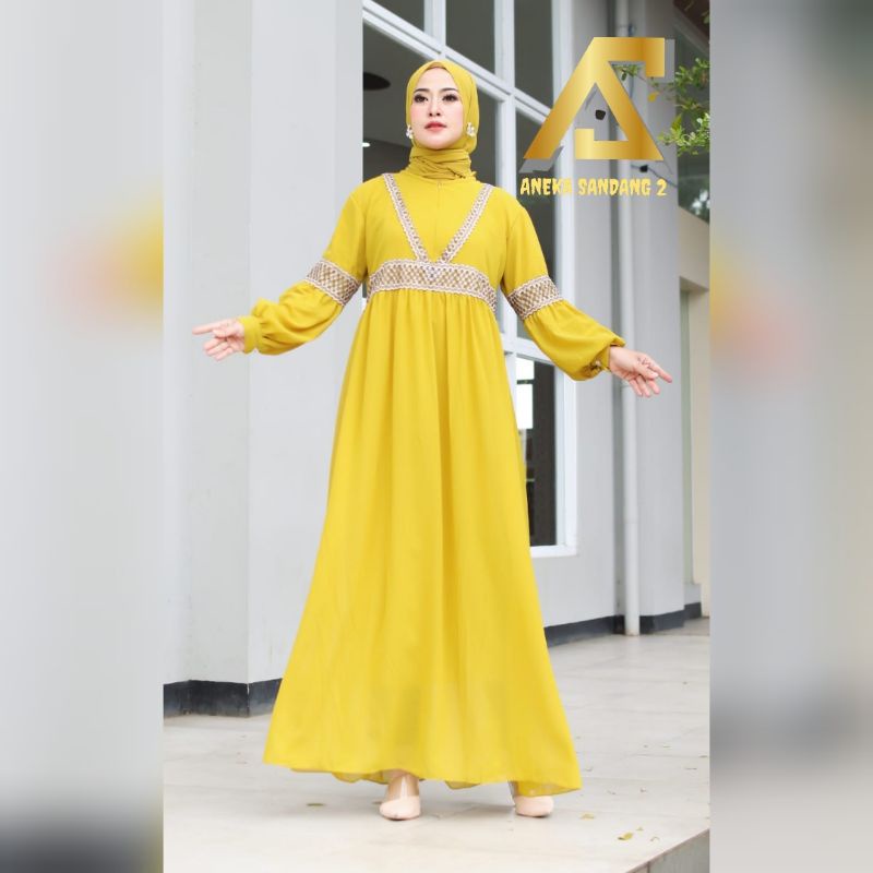 𝐁𝐢𝐬𝐚 𝐂𝐎𝐃 | Gamis kayesha maxy