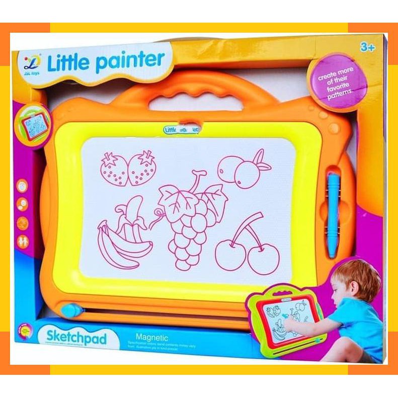 

LITTLE PAINTER DRAWING BOARD - MAINAN EDUKASI PAPAN TULIS