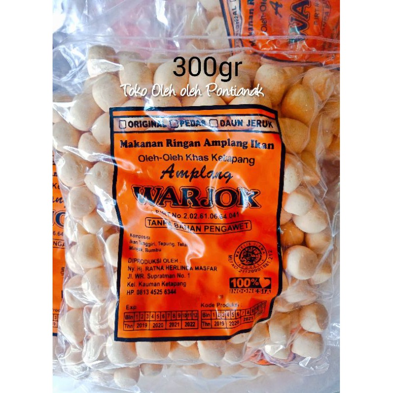 

SNACK AMPLANG IKAN TENGGIRI WORJOK KHAS KETAPANG KALBAR