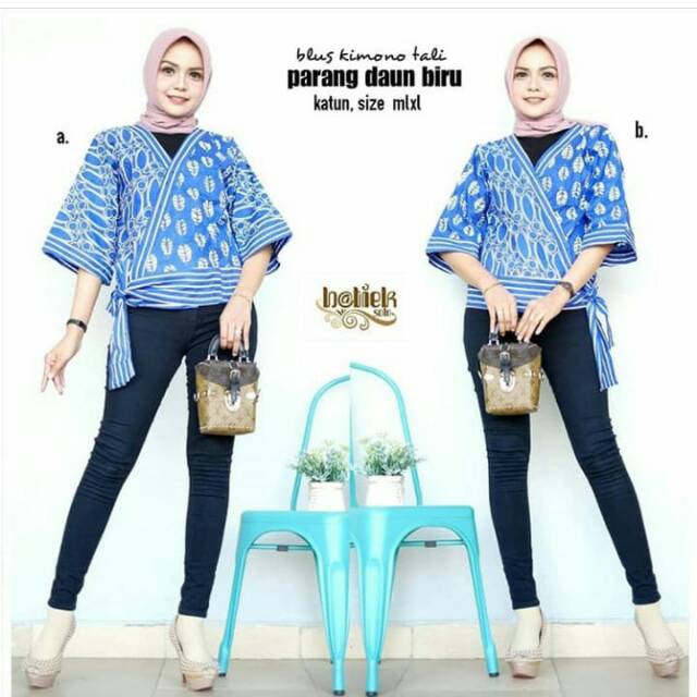 JUAL BLUS ATASAN BATIK REMAJA TERBARU