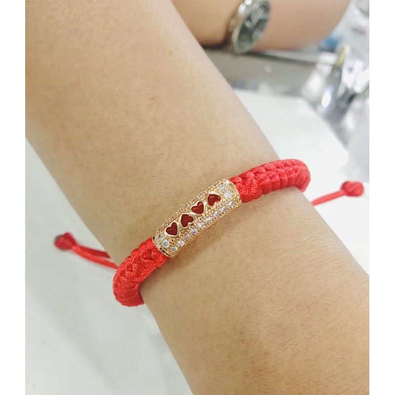 gelang tangan wanita // gelang serut //gelang tali//perhiasan pengganti emas//gelang