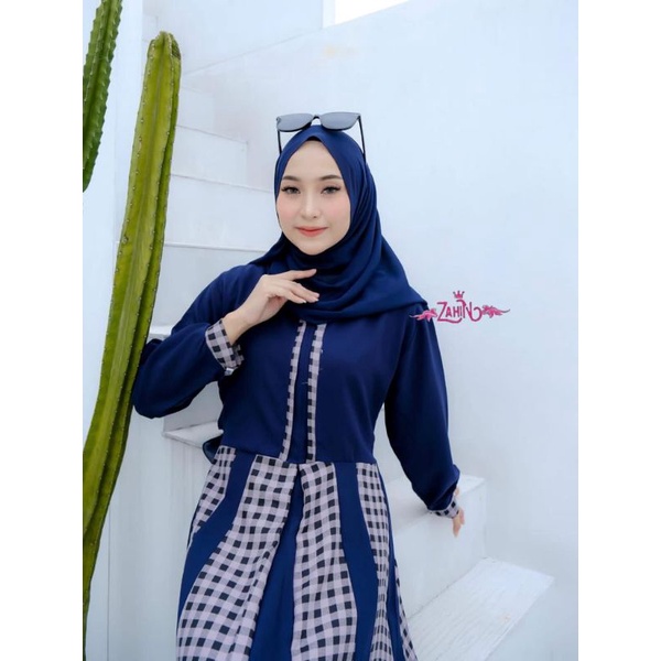 QIARA DRESS ZAHIN / GAMIS PESTA / BISA COD TERLARIS 2021