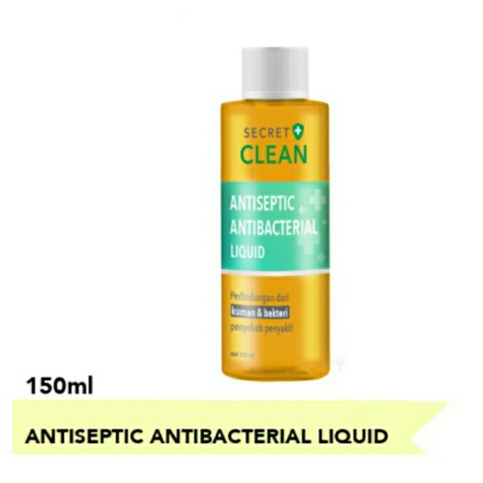 Secret Clean Antiseptic Antibacterial Liquid 150ml