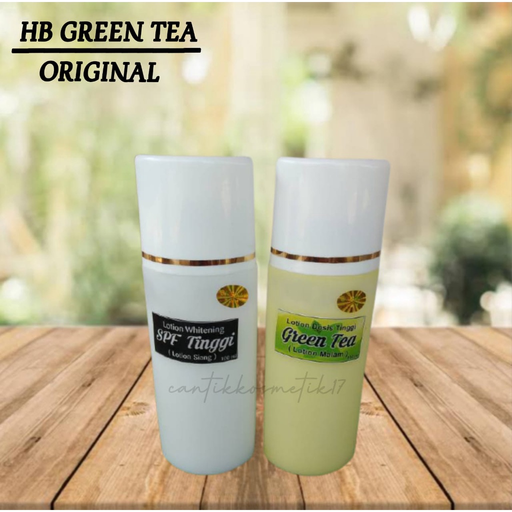 ❣ C A N T I K ❣ PAKET HBL GREEN TEA DOSIS TINGGI BPOM HB DOSTING SIANG MALAM LOTION PEMUTIH PAKET KE