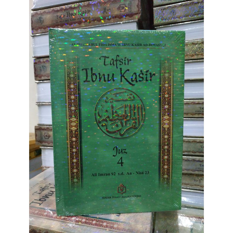 [Original] Buku Tafsir Ibnu Katsir jilid 4 HC - Sinar Baru Algesindo