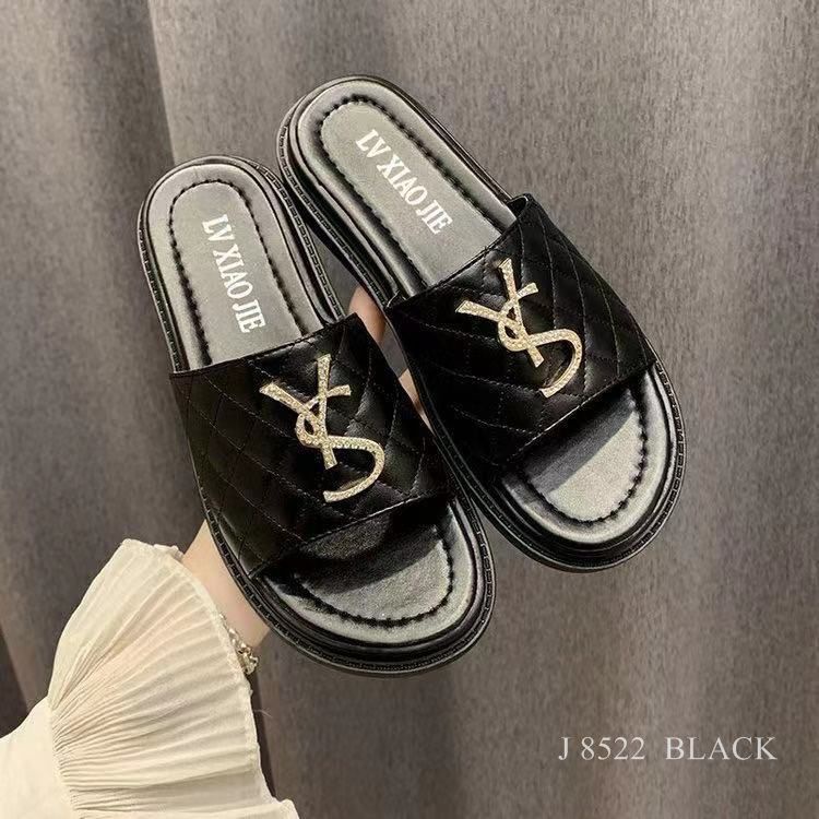 FASHION  WANITA SANDAL FLAT FLIP FLOP CHEPA 8522 (RESTOCK)