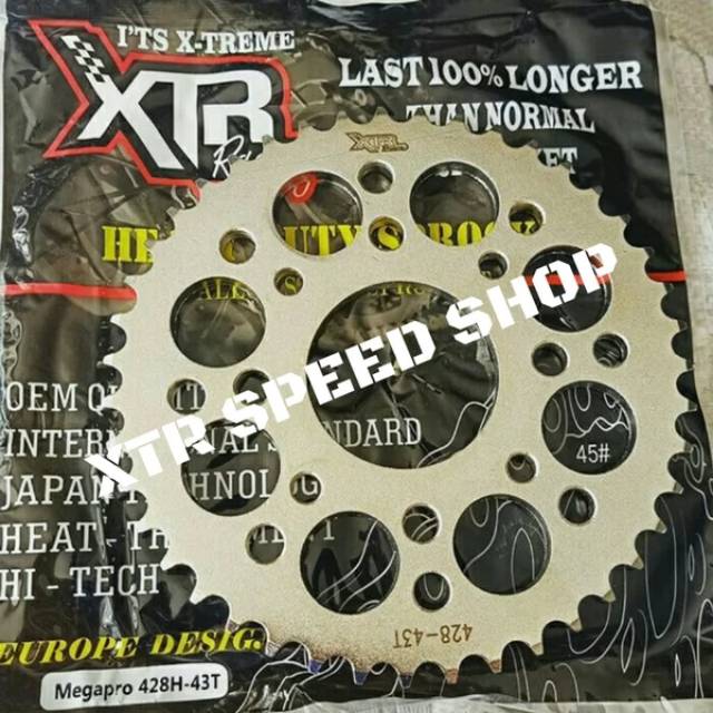 GEAR GIR MEGAPRO CB150R VERZA SONIC SUPRA GTR 428 46 47 48 49 50 EXTREME NOT SSS TK