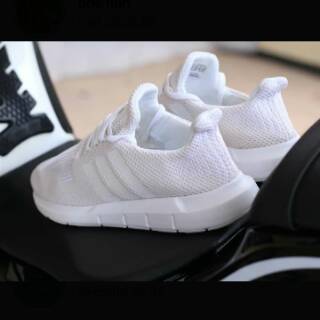 adidas swift run mens all white