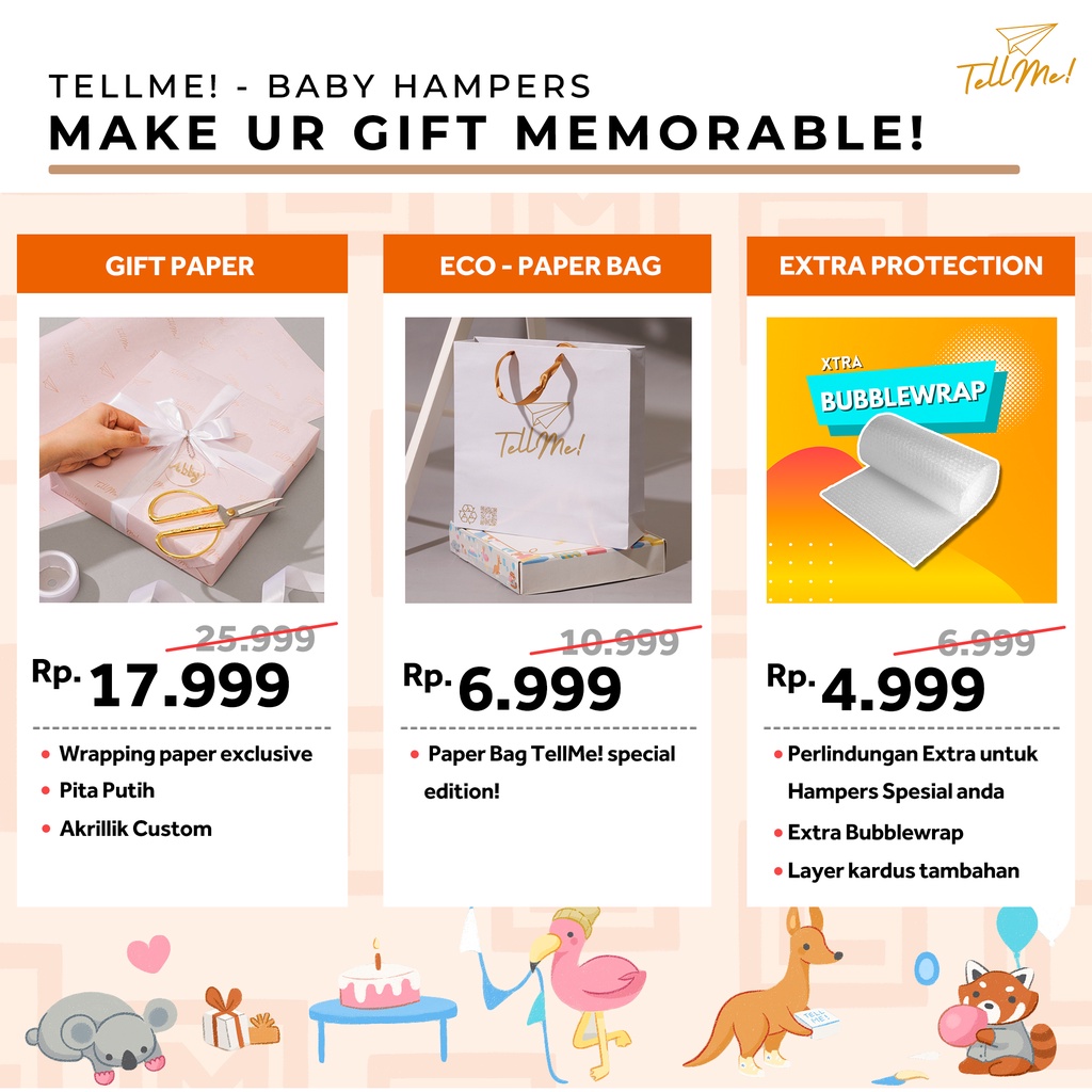 Hampers Bayi Newborn Baby Gift Set Parcel Hadiah Kado Lahiran Laki Laki Perempuan Cowok Cewek Custom-4