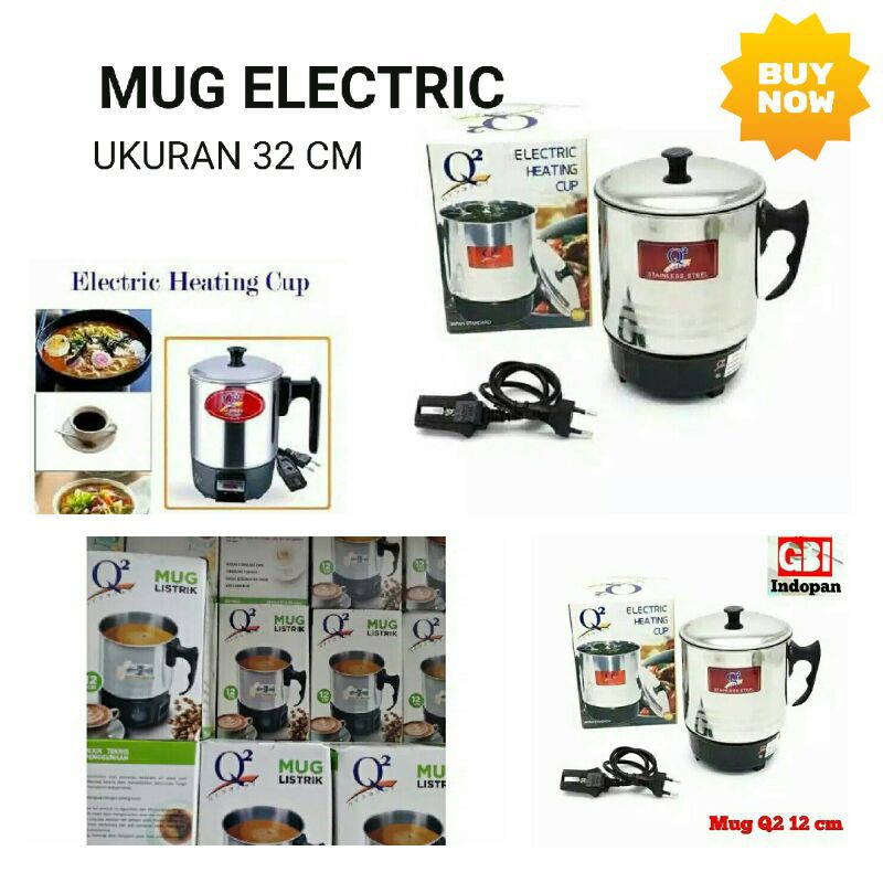 Teko listrik kopi 12 cm/ mug listrik kualiatas terbaik