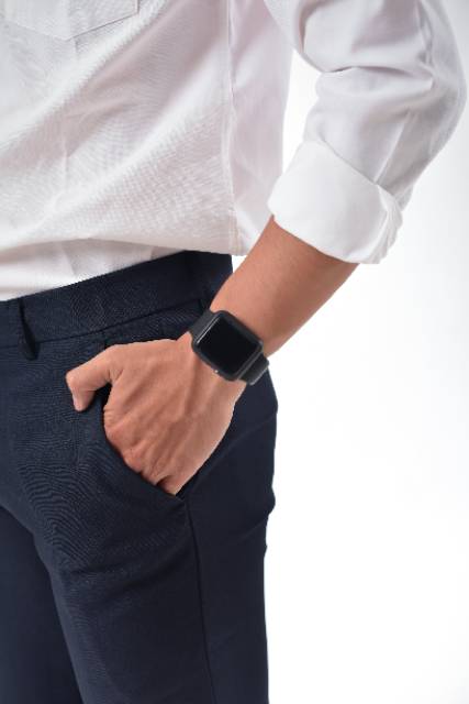 Mubeng - Celana Kantor Formal Slimfit Navy