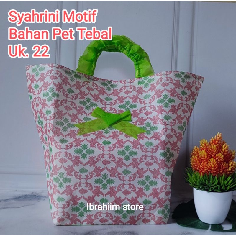 TERLARIS TAS BERKAT MOTIF TEBAL UKURAN 22x22 TAS BERKAT PET 22x22 TAS HAJATAN TEBAL UKURAN 22 TAS HAMPERS CANTIK MURAH