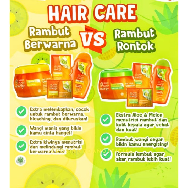 MAKARIZO SAMPO BOTOL 170 DAN 330 ML - HAIR ENERGY CONDITIONING SHAMPOO - RAMBUT SEHAT HALUS LEMBUT MUDAH DIATUR