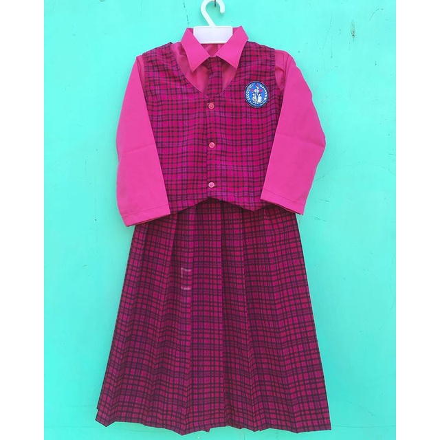 Seragam TK/PAUD Clara Ungu