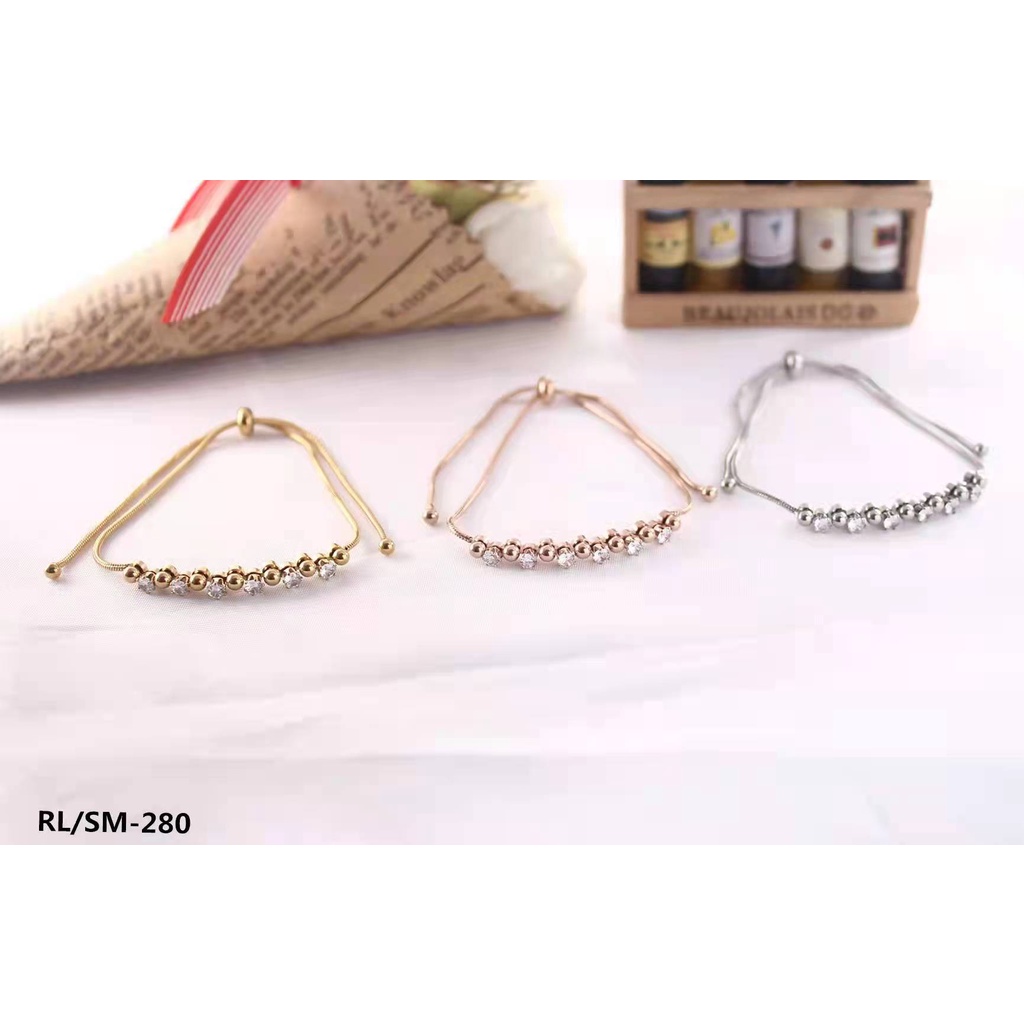 Gelang Titanium Permata Fashion Jewellery 280