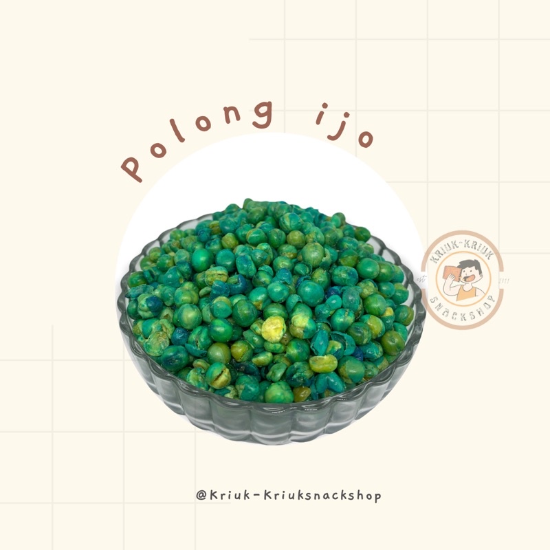 

KACANG POLONG IJO//KACANG POLONG TEPUNG//KACANG POLONG ASIN//KRIUK-KRIUKSNACKSHOP MALANG