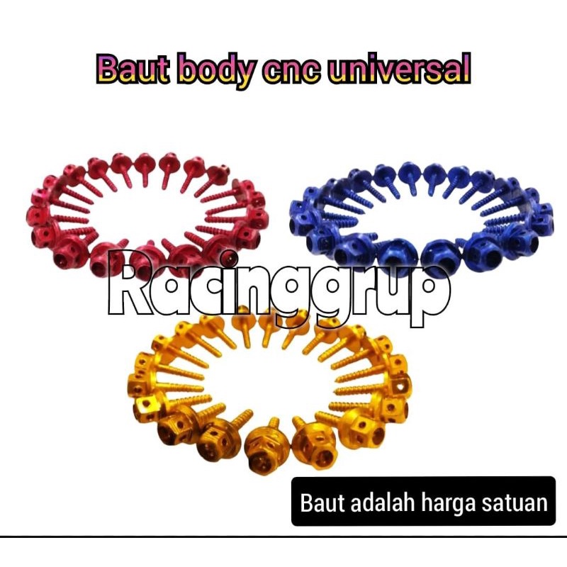 Baut Body / Baut Probolt Cnc Universal Semua Motor harga 1 pcs