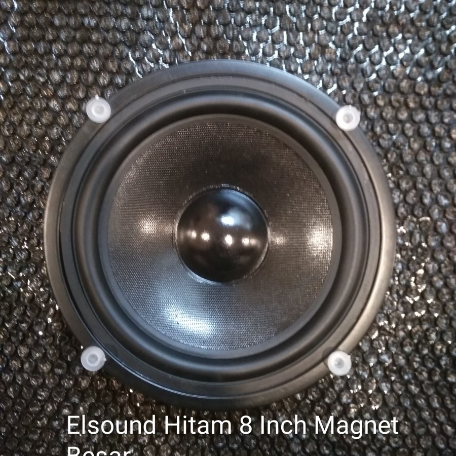 Elsound Magnet Besar 8 Inch Hitam