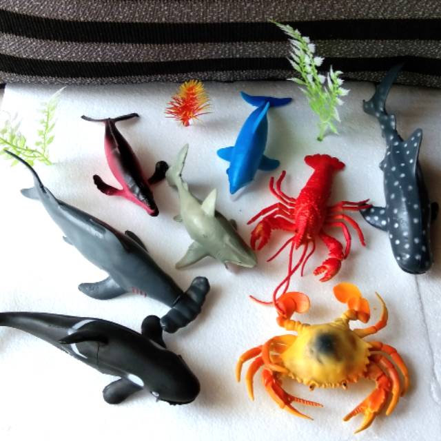 Sea Animal Figure 8 Jenis Hewan Laut Shopee Indonesia