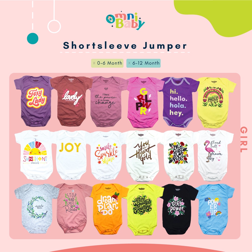 OMNIBABY Jumper Pendek Fashion Girl's Edition SNI