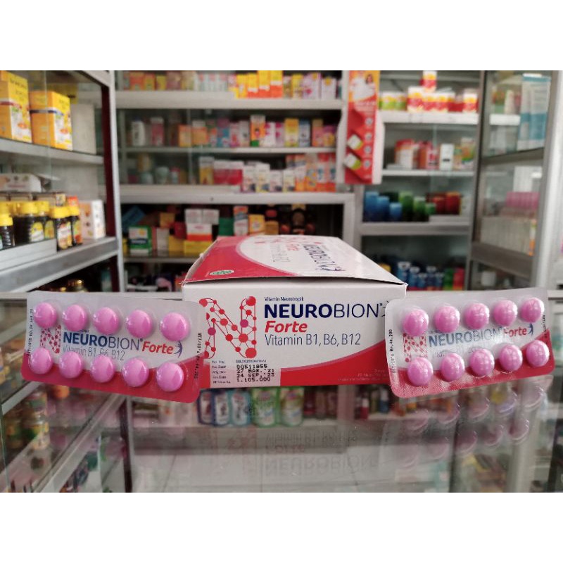 Neurobion Forte Tablet | 1 Strip Isi 10 Tablet - ED 05/2025