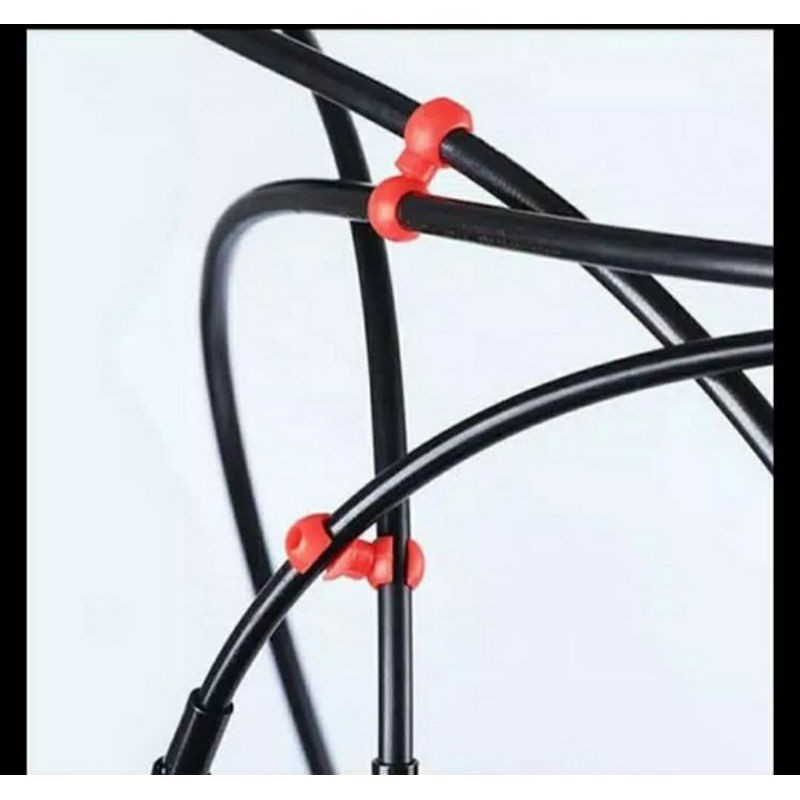 1 PCS AKSESORIS KLIP PENJEPIT KABEL REM SEPEDA LIPAT SELI GUNUNG MTB ROADBIKE MURAH CLAMP KLEM