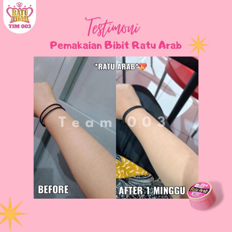 BIBIT RATU ARAB ORIGINAL BPOM/LOTION RATU ARAB BPOM