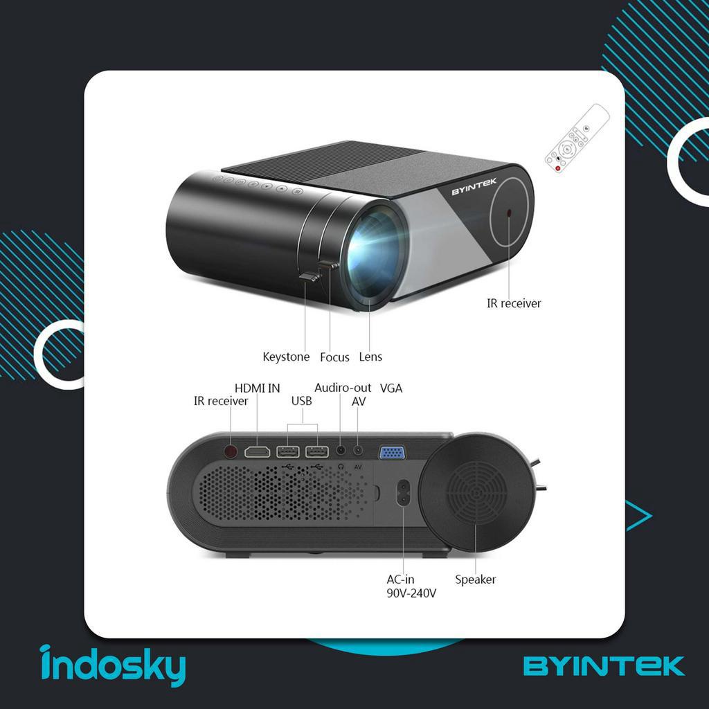 PROMO Proyektor K9 PLUS Original Full HD | Byintek K9 Mirroring | Proyektor Mini Original | Projector Original | Proyektor Mini | Proyektor HD | Proyektor Portable | Proyektor Byintek | Mini Projector Original | Pusat Proyektor Indonesia