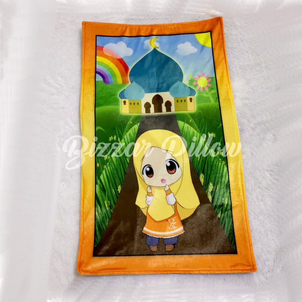 Sajadah Anak Busa Printing Ukuran 53x88x3cm-5