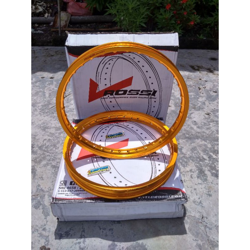 velk velg pelk Rossi master ukuran 140 160 ring 17