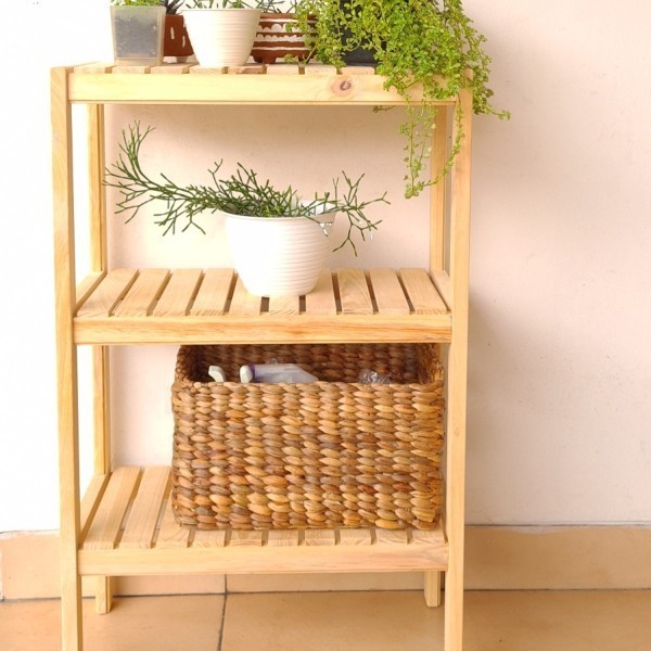 Rak sepatu susun 3 tingkat / Rak Sepatu Kayu / Rak Serbaguna / rak dpaur