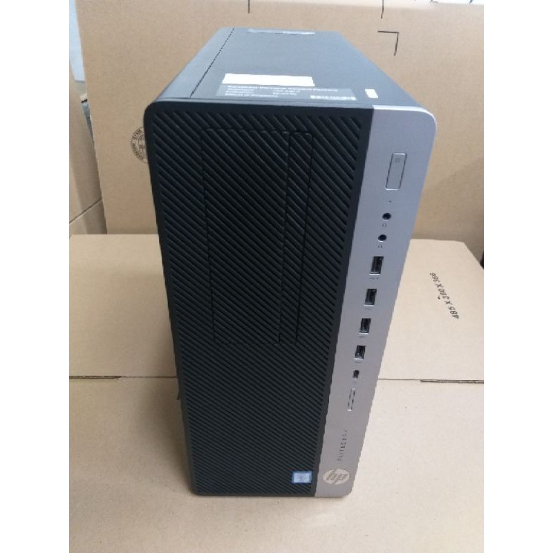 PC Tower HP ElitDesk 800 G3 Core i5 gen7 RAM 4GB SSD128GB DVDRW