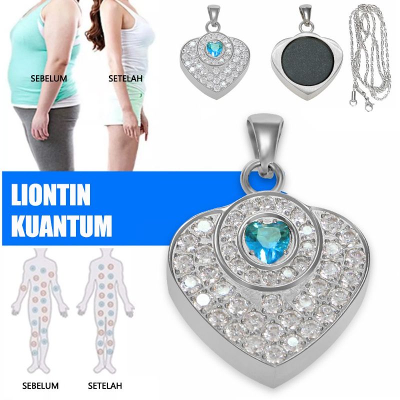 KALUNG QUANTUM/KALUNG KESEHATAN PENDANT (TERBARU)PERMATA BURU LOVE